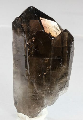 Dark Smoky Quartz Crystal - Brazil #34732